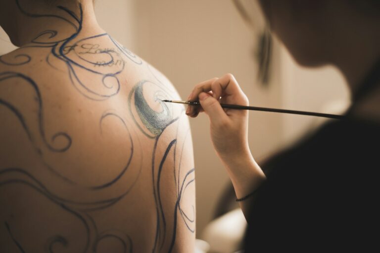 Sak Yant Tiger Tattoo