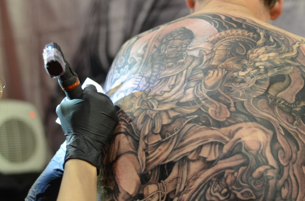 Asian tattoo